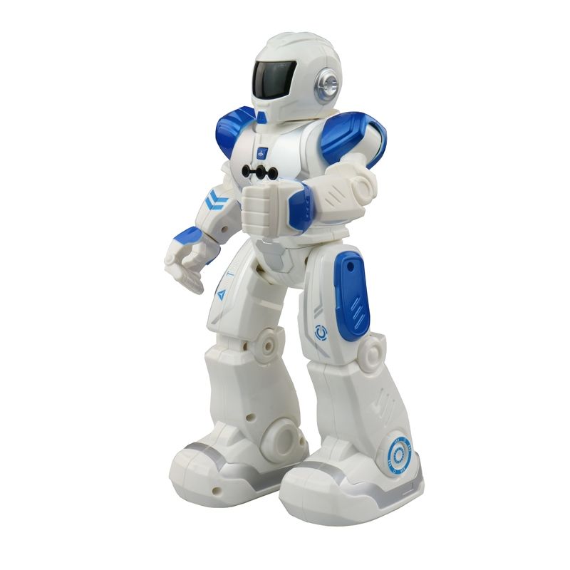 Tančící robot Viktor na dálkové ovládání modrý