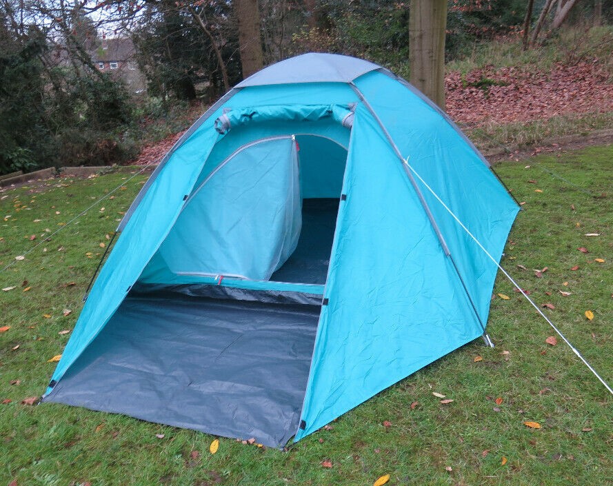 Stan Camping dvouplášťový pro 4 osoby 100 + 210 x 240 x 130 cm