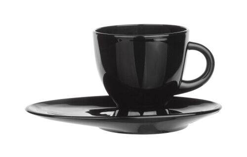 Glasmark Dárkový vánoční skleněný hrníček s podšálkem 