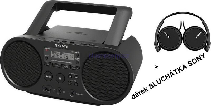 Sony ZSPS50 radio + sluchátka SONY