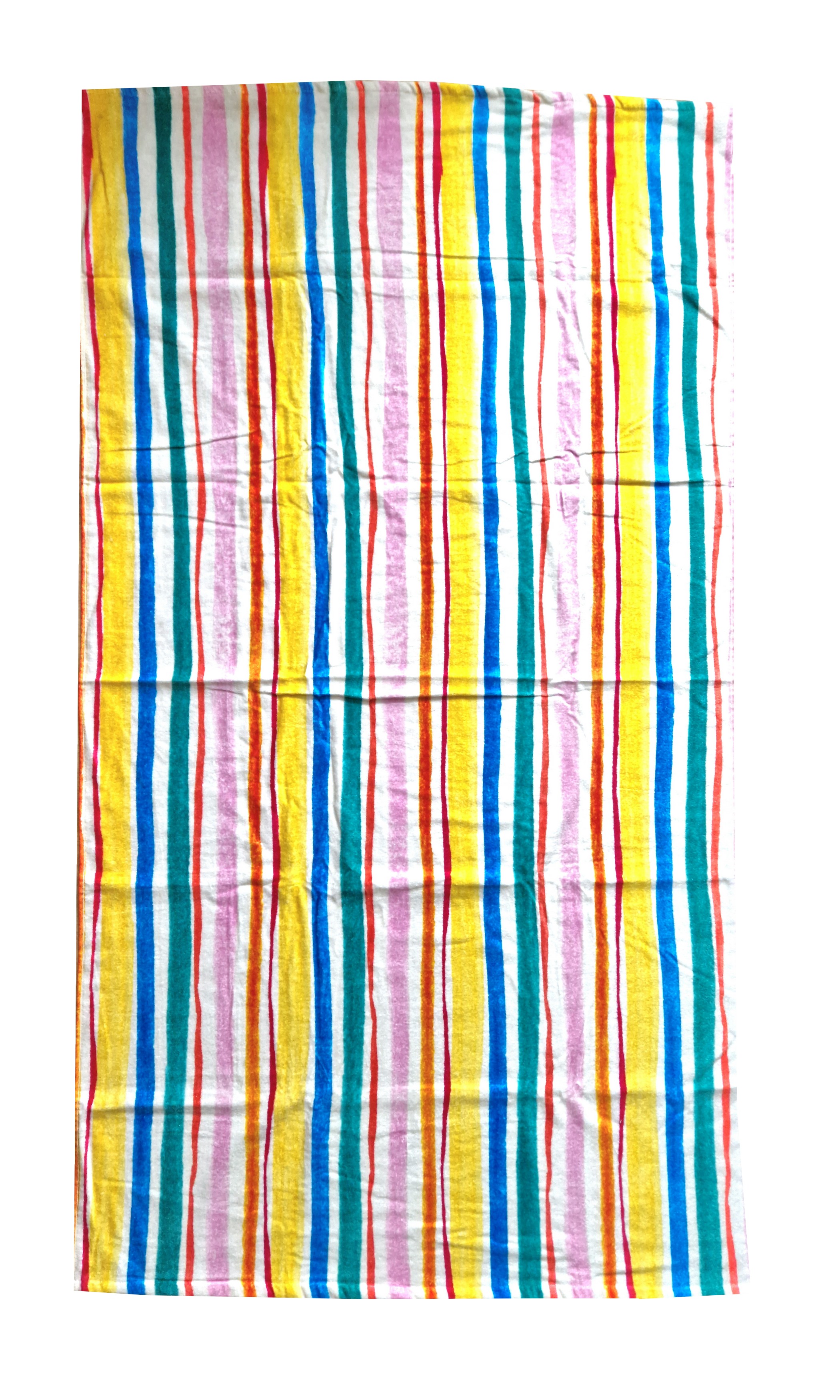 Plážová osuška 180 x 100 cm pruhy