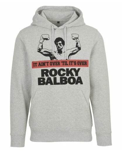 Rocky šedá mikina s potiskem | XXL |