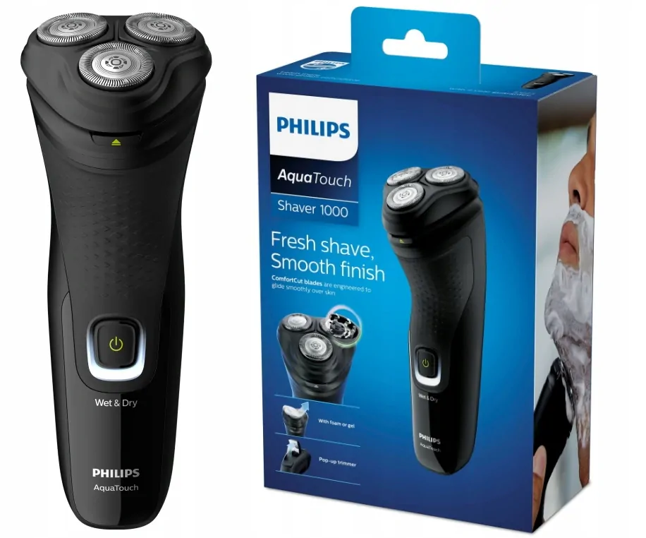 Pánský holicí strojek PHILIPS S1223/41 zastřihovač Wet&Dry