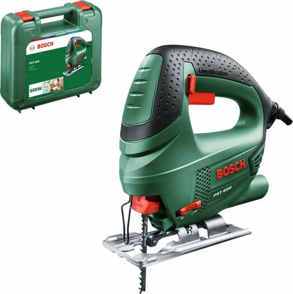 Přímočará pila Bosch PST 650 s příslušenstvím