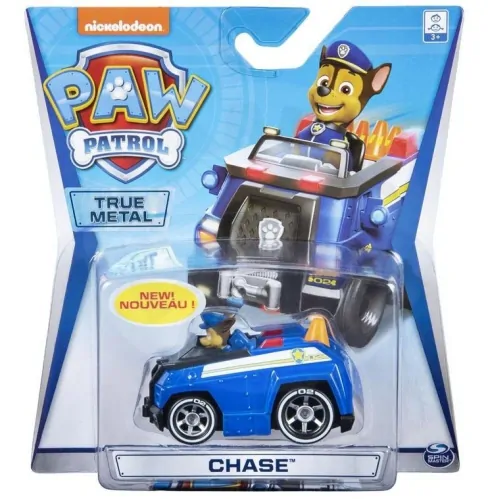 Paw Patrol kovová autíčka - Chase