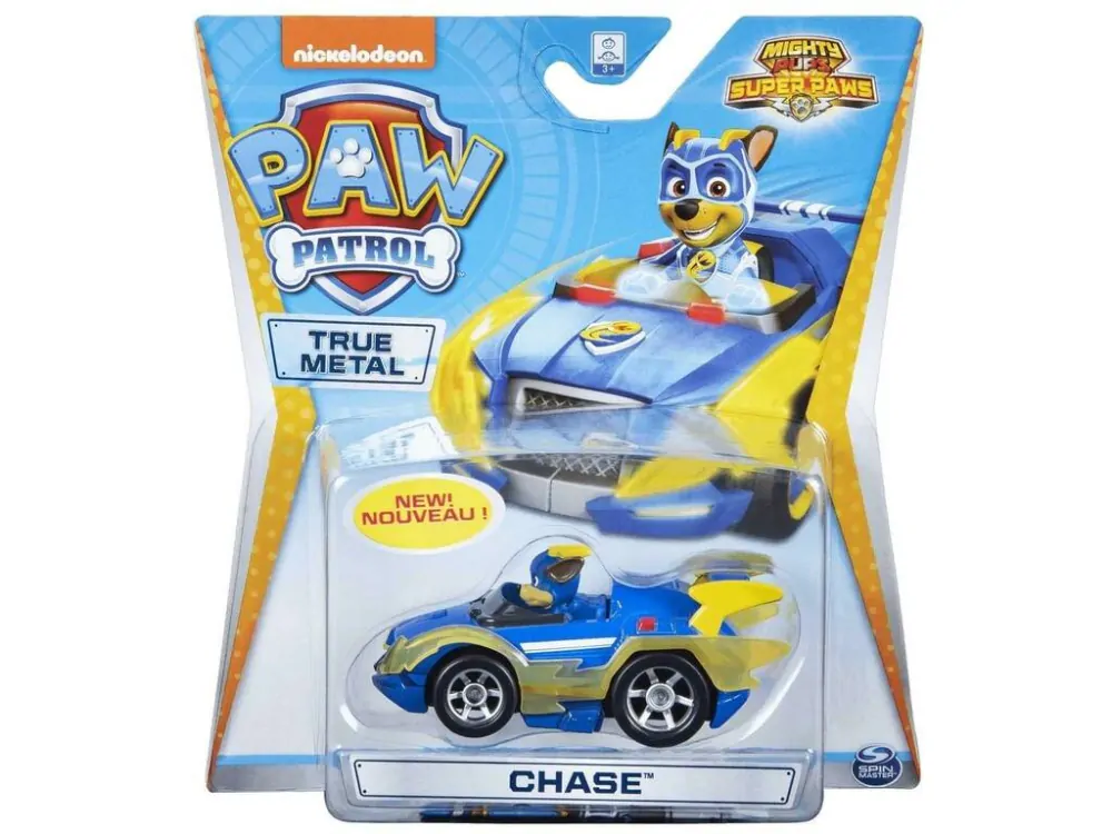 Paw Patrol kovová autíčka - Chase