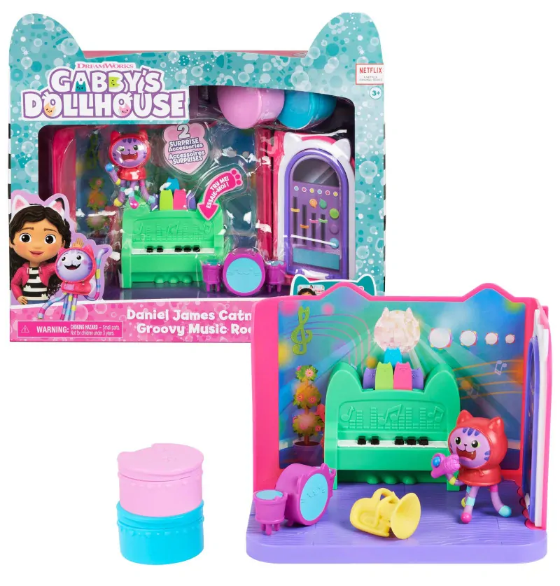Hudební pokoj Gabby's Dollhouse