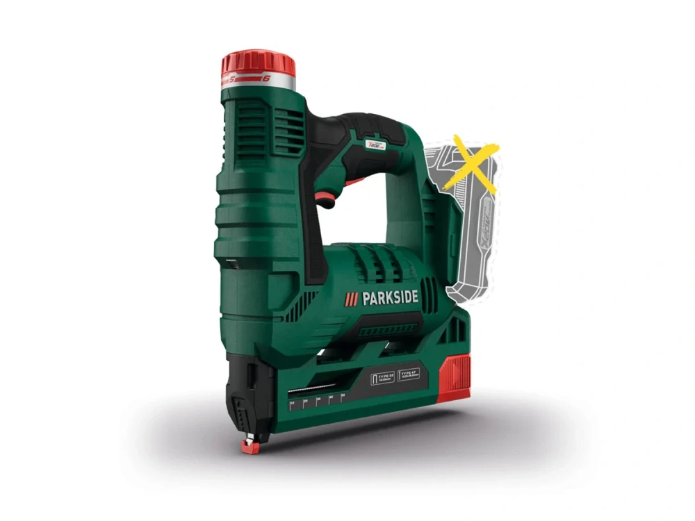 PARKSIDE® Aku sponkovačka PAT 20-Li A1 – bez akumulátoru a nabíječky