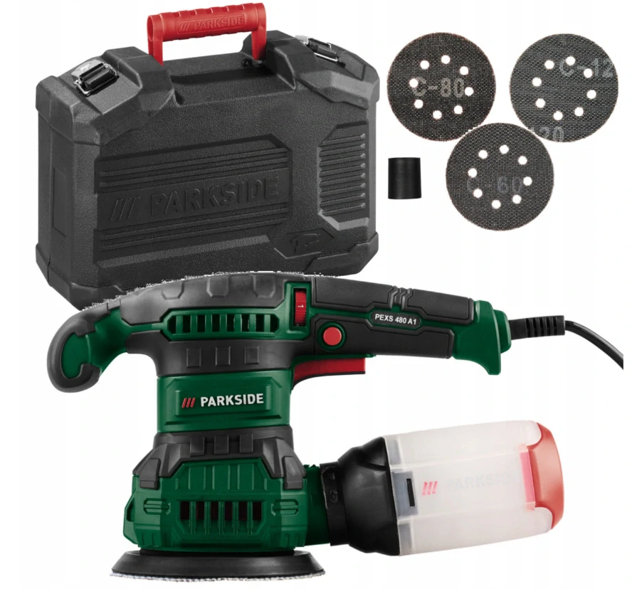 PARKSIDE® Excentrická elektrická bruska PEXS 480 A1