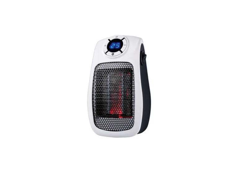 Keramický teplovzdušný ventilátor do zásuvky SOSH 600 B2 bílý