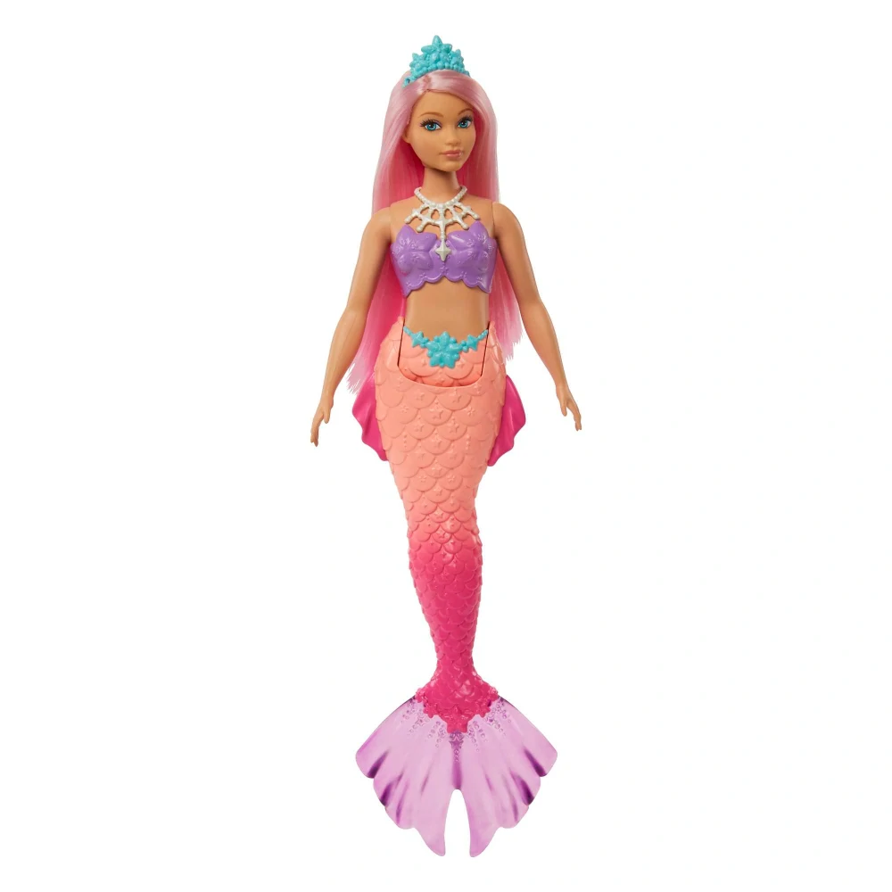 Mattel Barbie Kouzelná mořská víla - růžovo-fialová HGR08