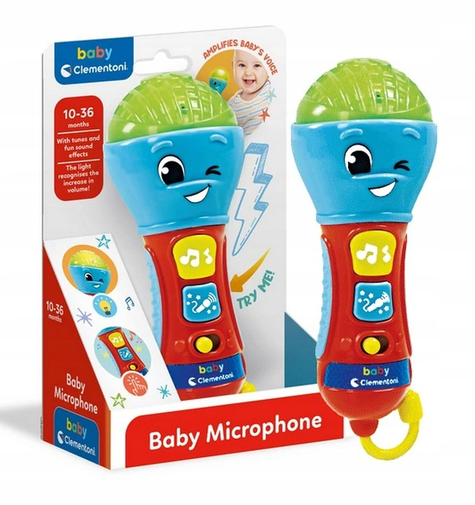 Interaktivní mikrofon Clementoni Baby 17481