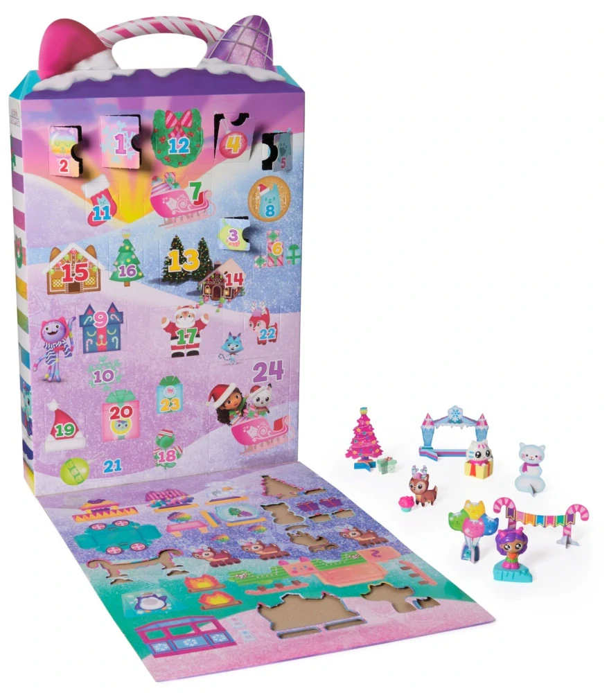 GABBY'S DOLLHOUSE Gábinin kouzelný domek Adventní kalendář
