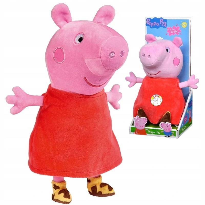 Simba Plyšové Prasátko Peppa se zvukem, 22 cm