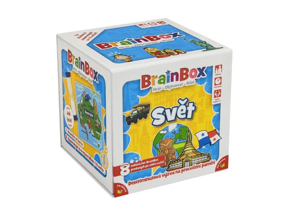 Desková hra BrainBox - svět