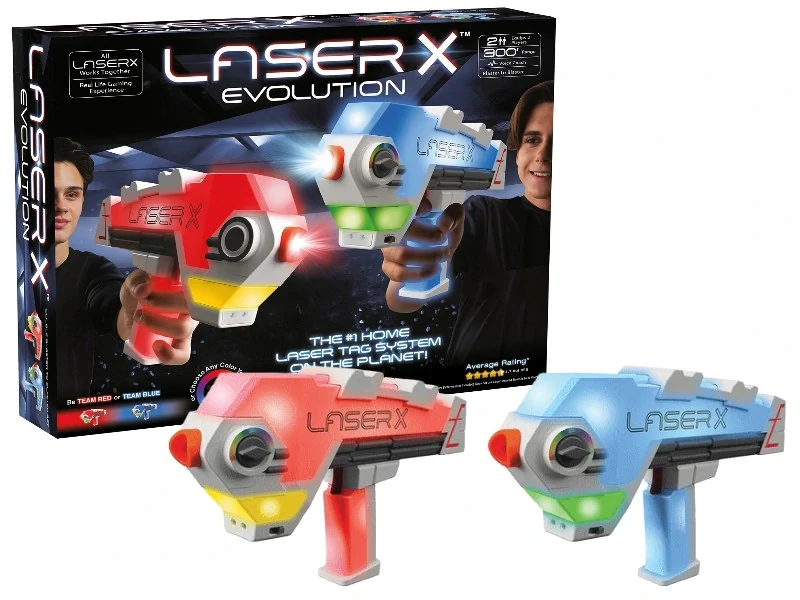 TM Toys LASER X evolution double blaster set pro 2 hráče