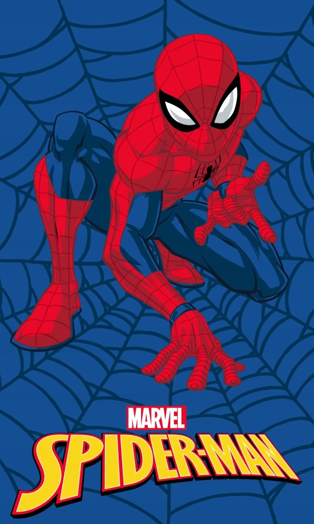 Dětský froté ručník 50 x 30 cm Spiderman