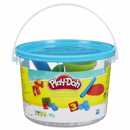 PlaPlay-Doh 23326 Modelína Barevné vědro ČÍSLA