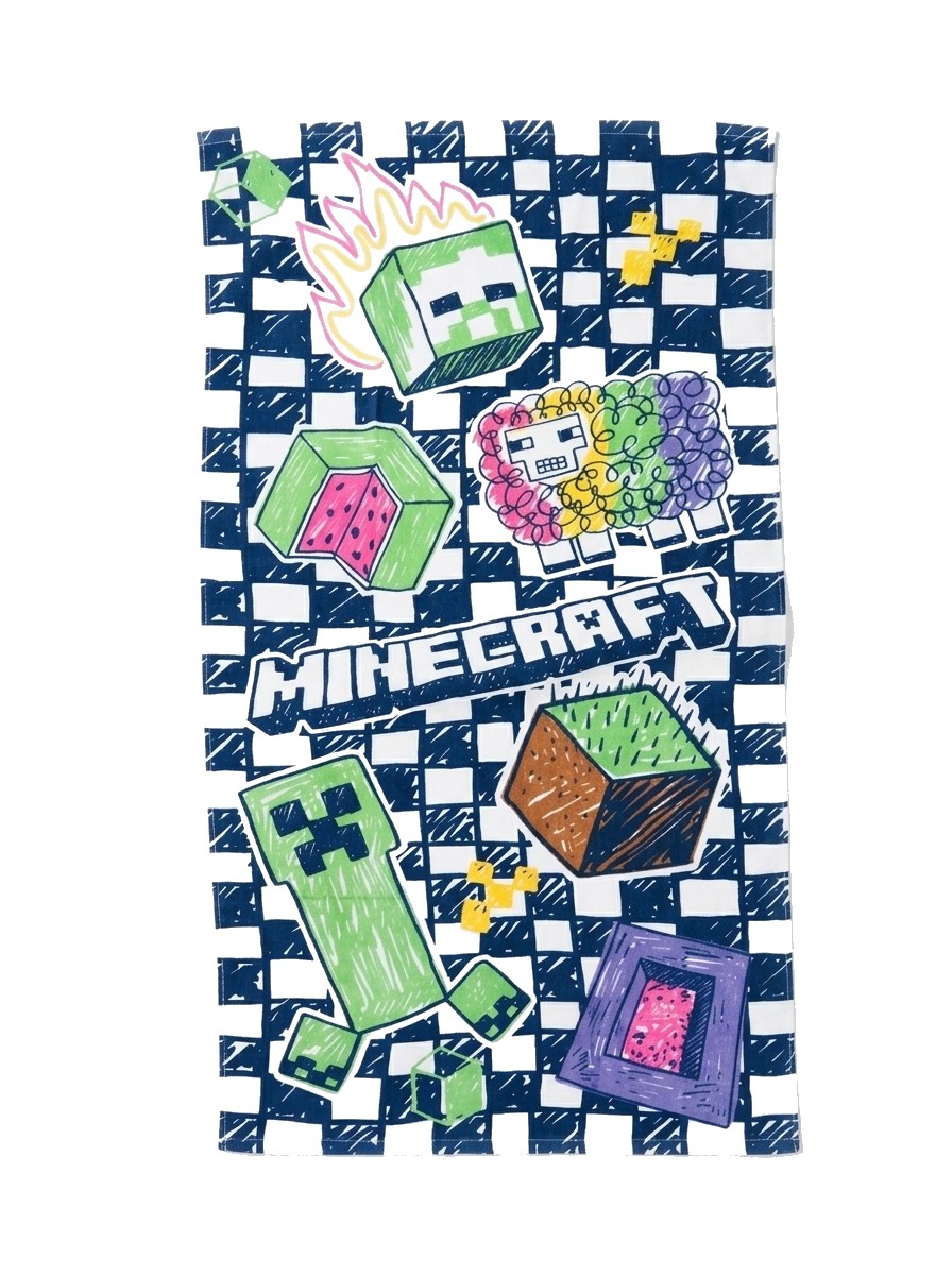 Dětská osuška 140 x 70 cm, Minecraft