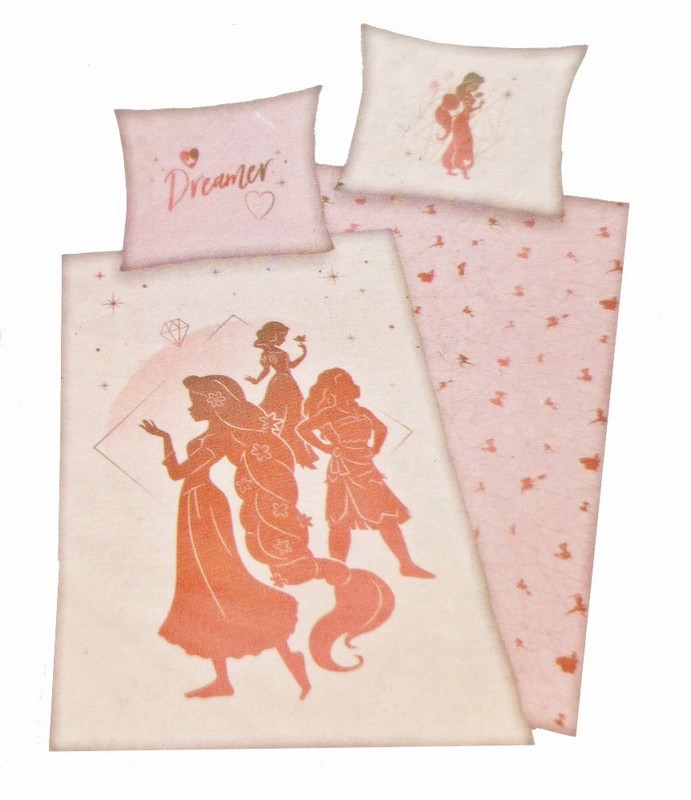 Povlečení Princezny oboustranné 140 x 200 cm/70 x 90 cm