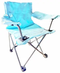 Dětská kempingová židle modrá