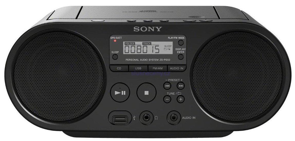 Sony ZSPS50 radio + sluchátka SONY