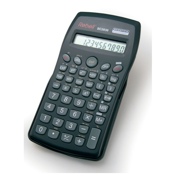Vědecká kalkulačka 136 funkcí Rebell SC2030