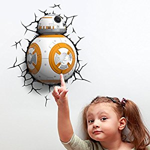 Star Wars BB-8 3D LED světlo EP7