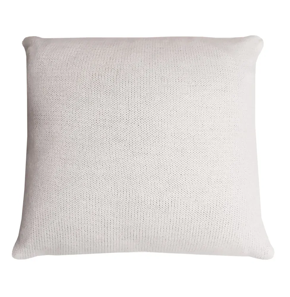 Brini Bianco pletený povlak na polštář 45 x 45 cm