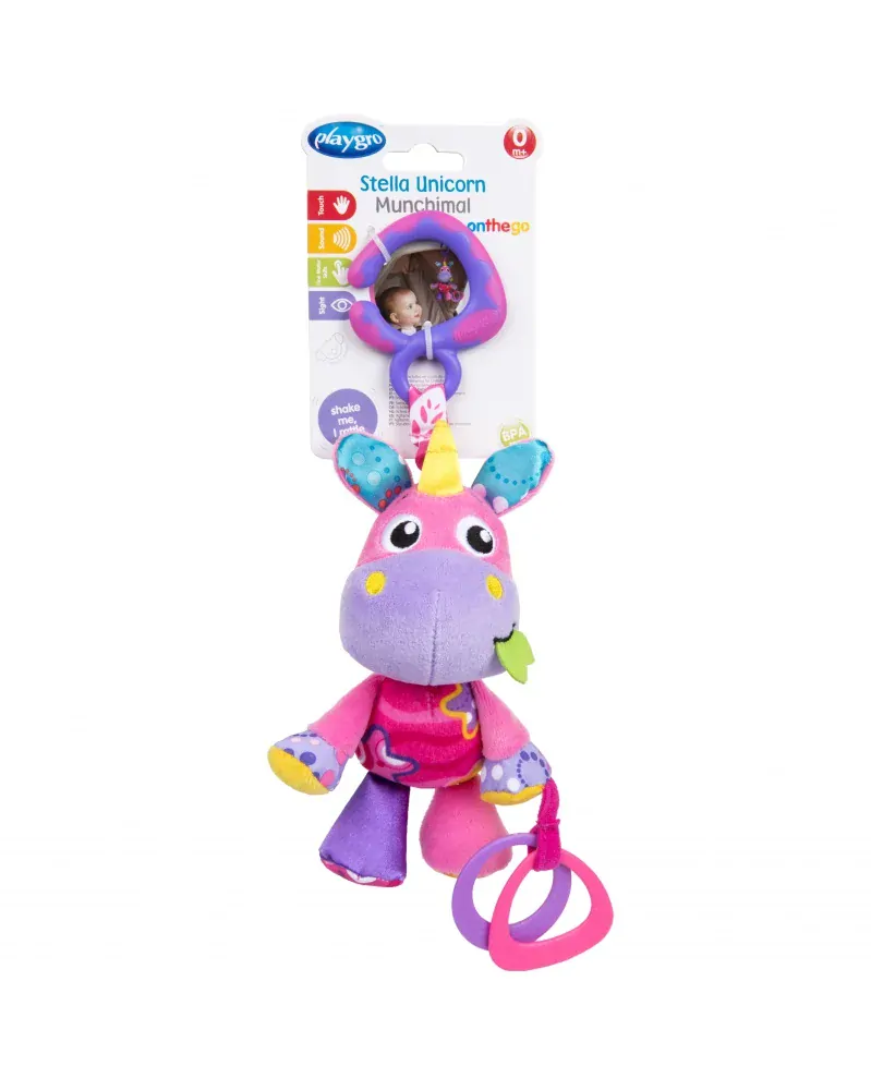 Playgro - Závěsný jednorožec s kousátky