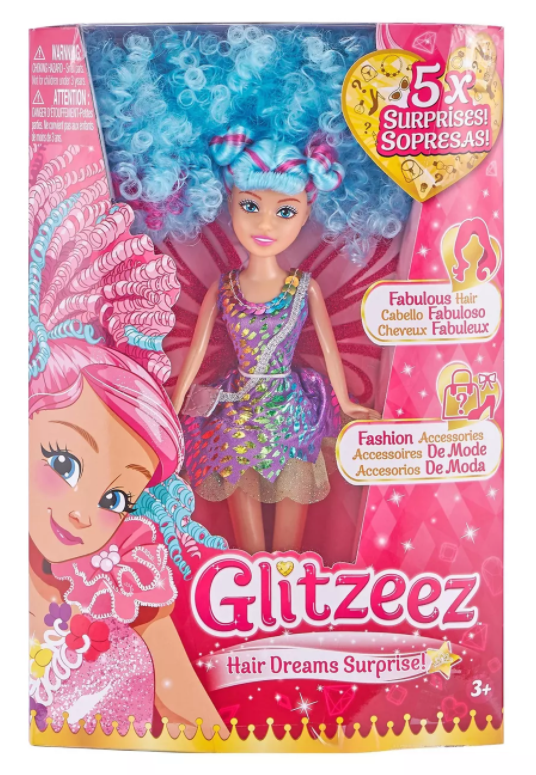 Panenka s modrými vlasy a 5 překvapeními!