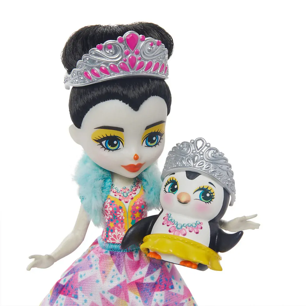 Enchantimals Vajíčko s panenkou Preena Penguin & Jayla