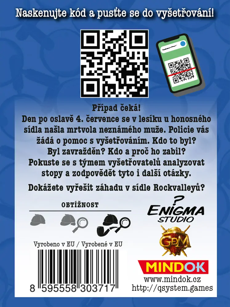 Stolní hra Sherlock 2 Smrt za zvuků ohňostrojů