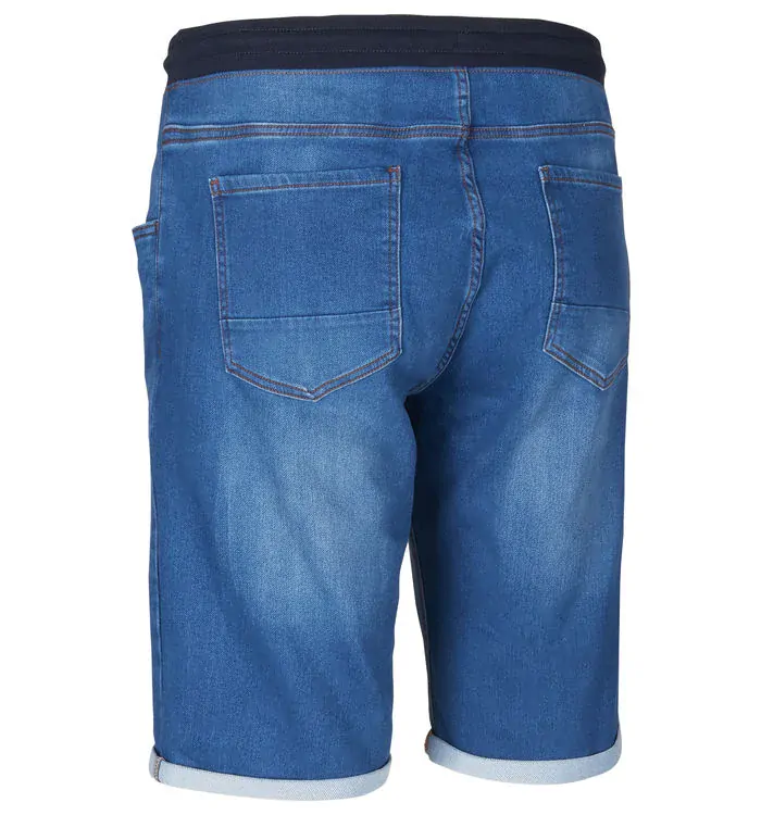 Riflové šortky s pružným pasem W46 / EUR62