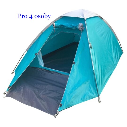 Stan Camping dvouplášťový pro 4 osoby 100 + 210 x 240 x 130 cm
