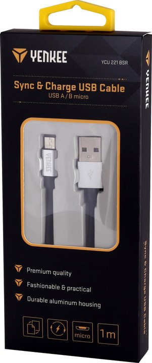 Yenkee Synchronizační a nabíjecí mikro USB kabel 