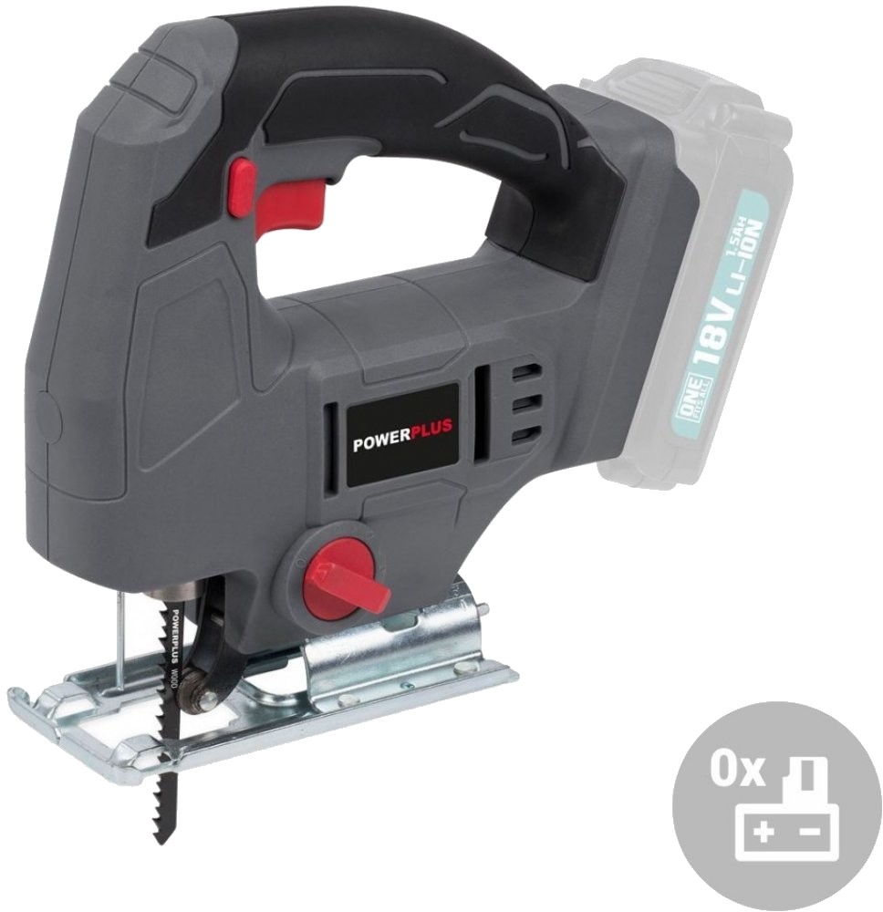 POWEB2530 Aku přímočará pila 18V LI-ION (bez baterie) POWERPLUS / Sleva na poslední kusy!