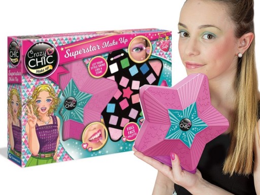 Clementoni Crazy Chic Make Up sada hvězda