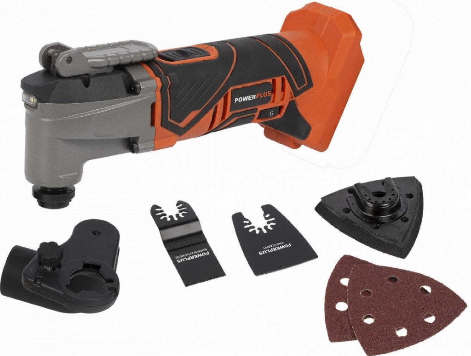 PowerPlus POWDP4060 Aku multitool oscilační bruska 20V (bez AKU) / Sleva na poslední kusy