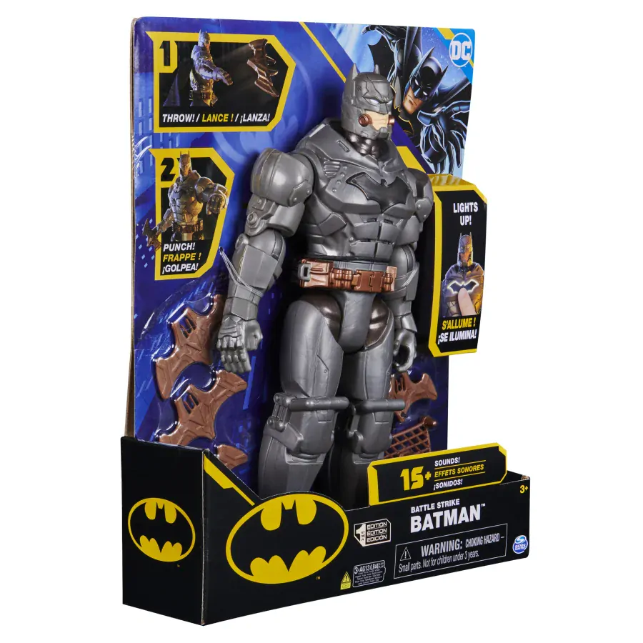 Spin Master Batman s vystřelujícím doplňkem 30 cm Batman