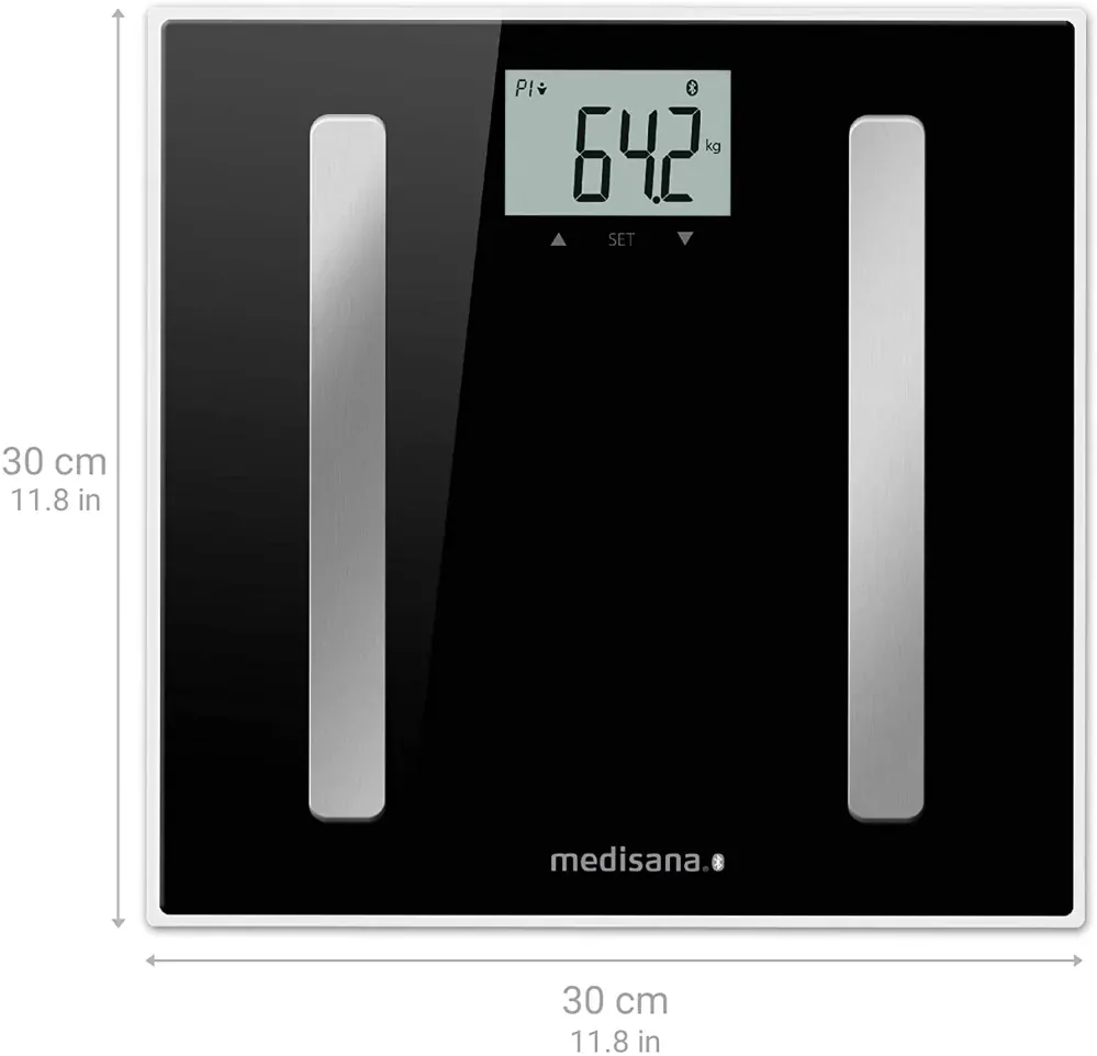 Digitální váha pro analýzu těla Medisana BS A45 Bluetooth
