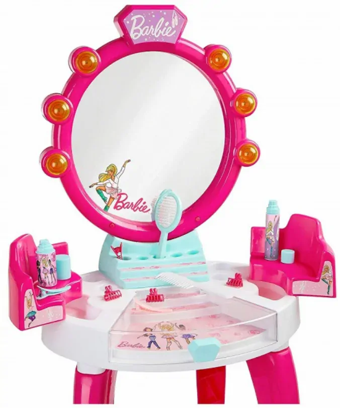 Barbie dětský kosmetický stůl se světelnými a zvukem