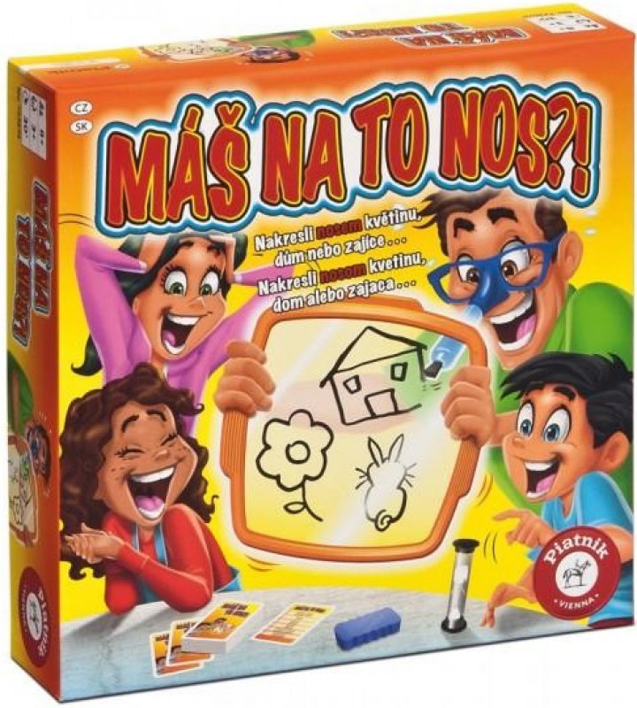 Hra Piatnik Máš na to nos?!