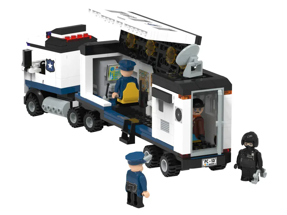 Clippys Stavebnice Policie 509 dílků