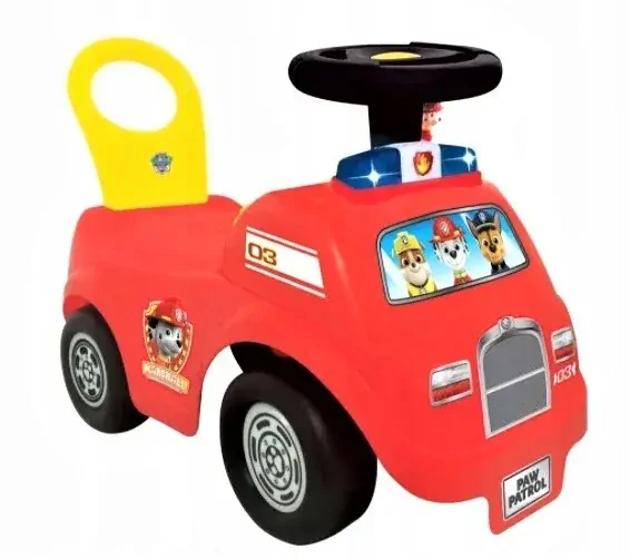 Odrážedlo Hasiči Paw Patrol Kiddieland se zvukem a světlem
