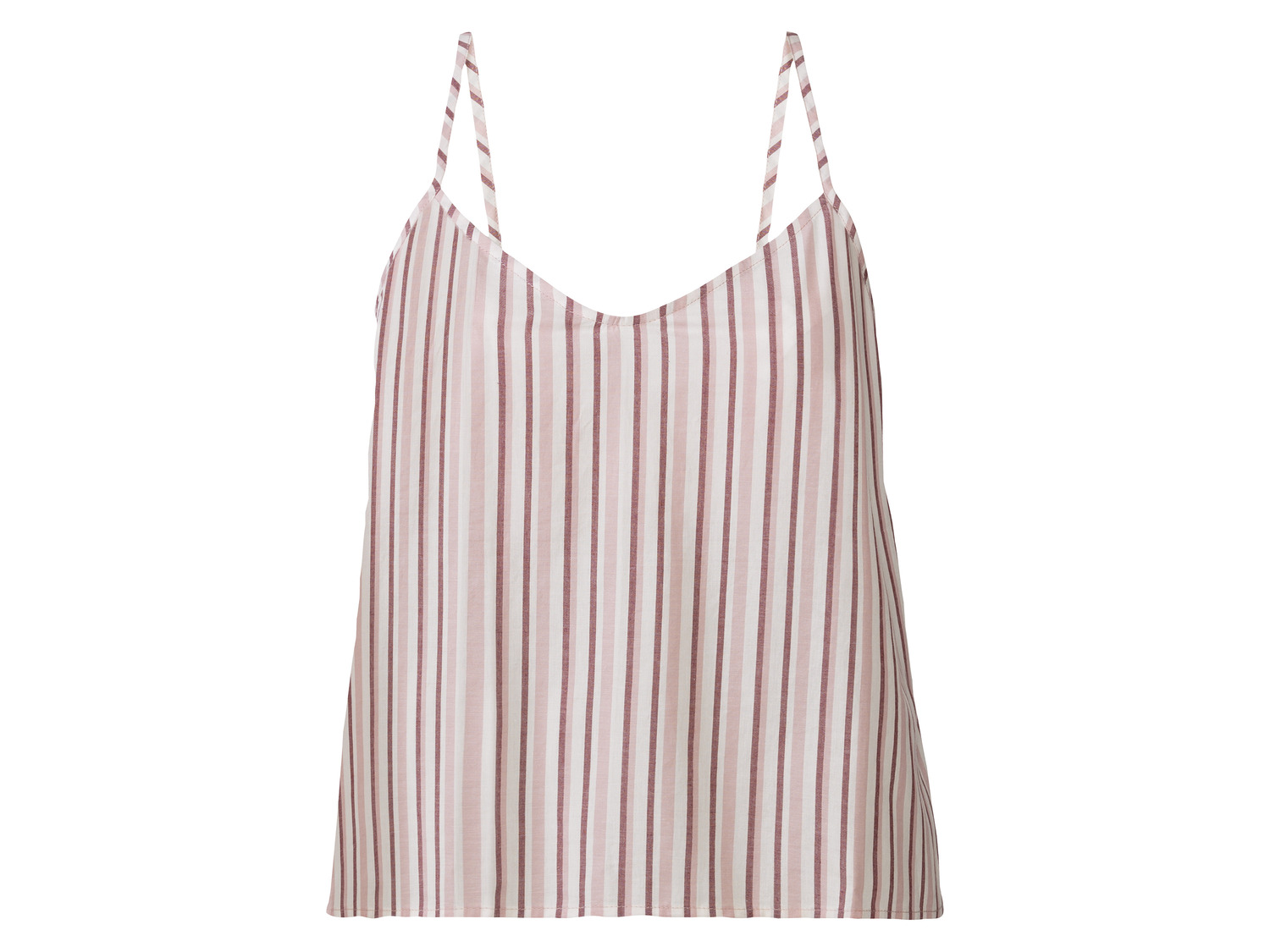 Dámské pyžamo 100% bavlna na ramínka proužky