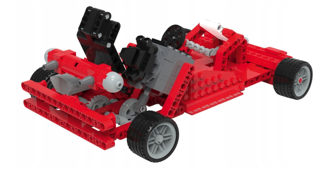 Clippys Stavebnice Šlapací formule 354 dílků 