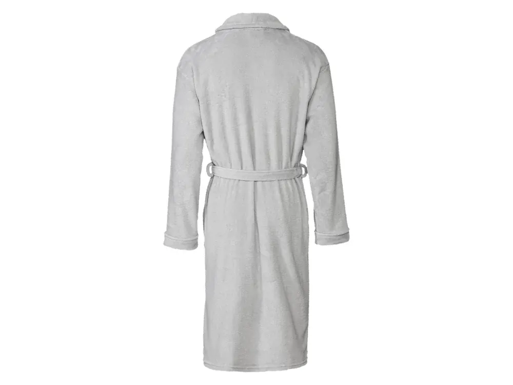 Pánský župan světle šedý L, XL