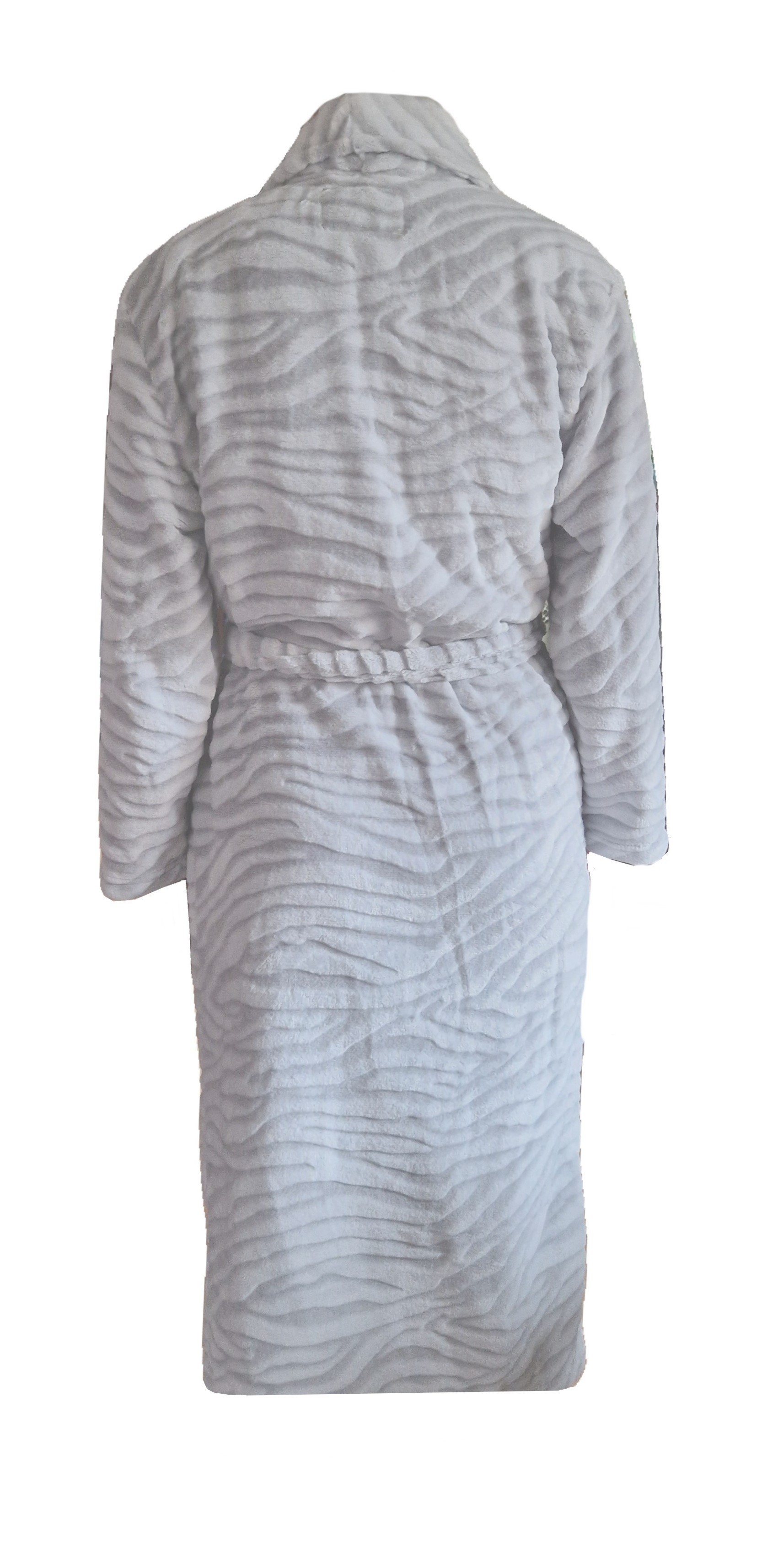 Dámský župan šedý Coral F&F proužky S, M, L