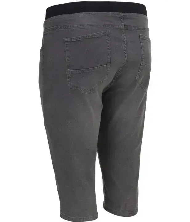 Pánské černé riflové kraťasy s elastanem 44/60